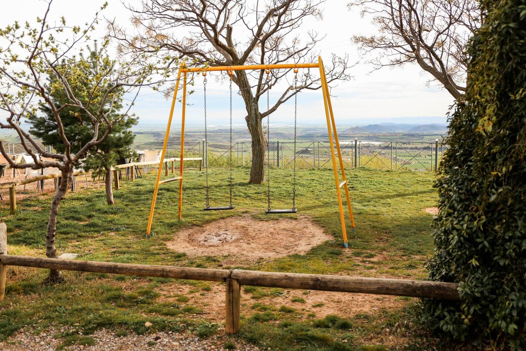 Camping Castillo De Loarre Buitenkant foto
