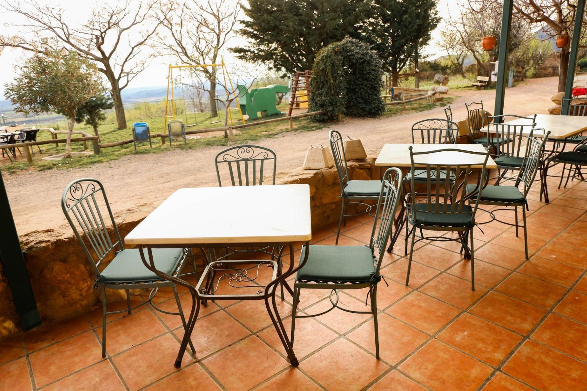 Camping Castillo De Loarre Buitenkant foto