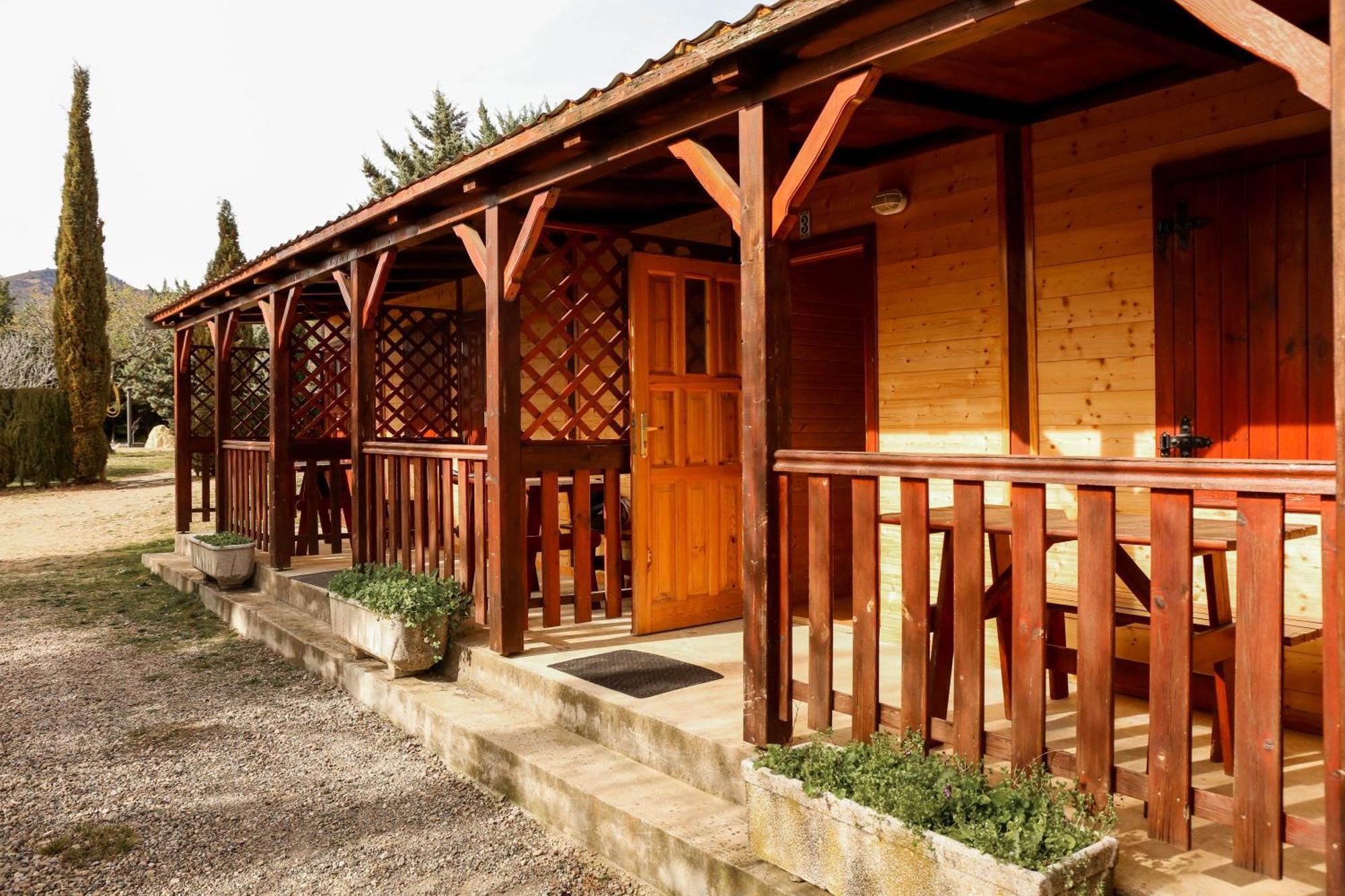 Camping Castillo De Loarre Buitenkant foto