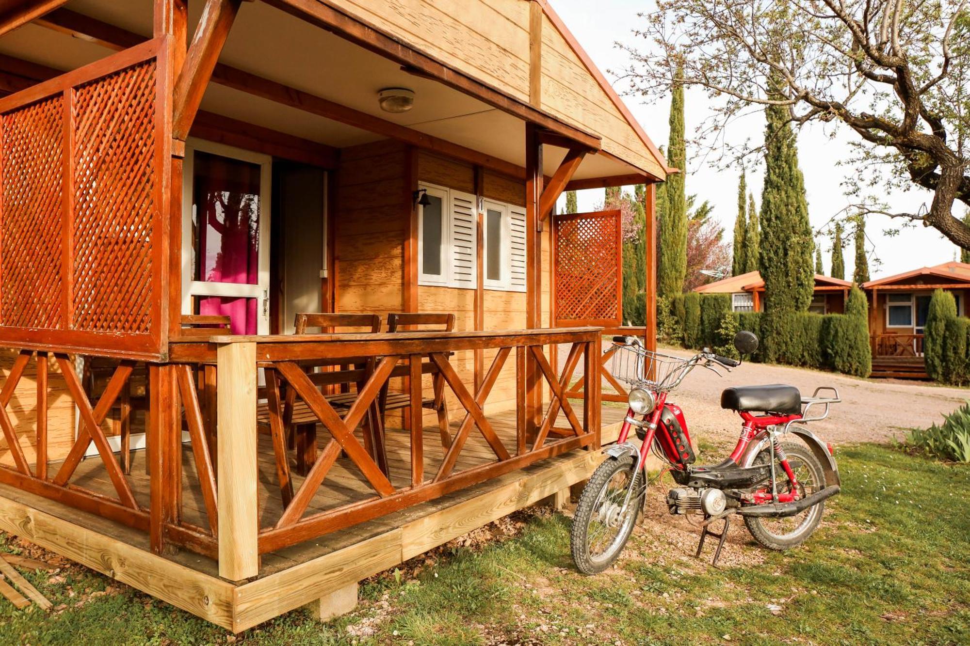 Camping Castillo De Loarre Buitenkant foto